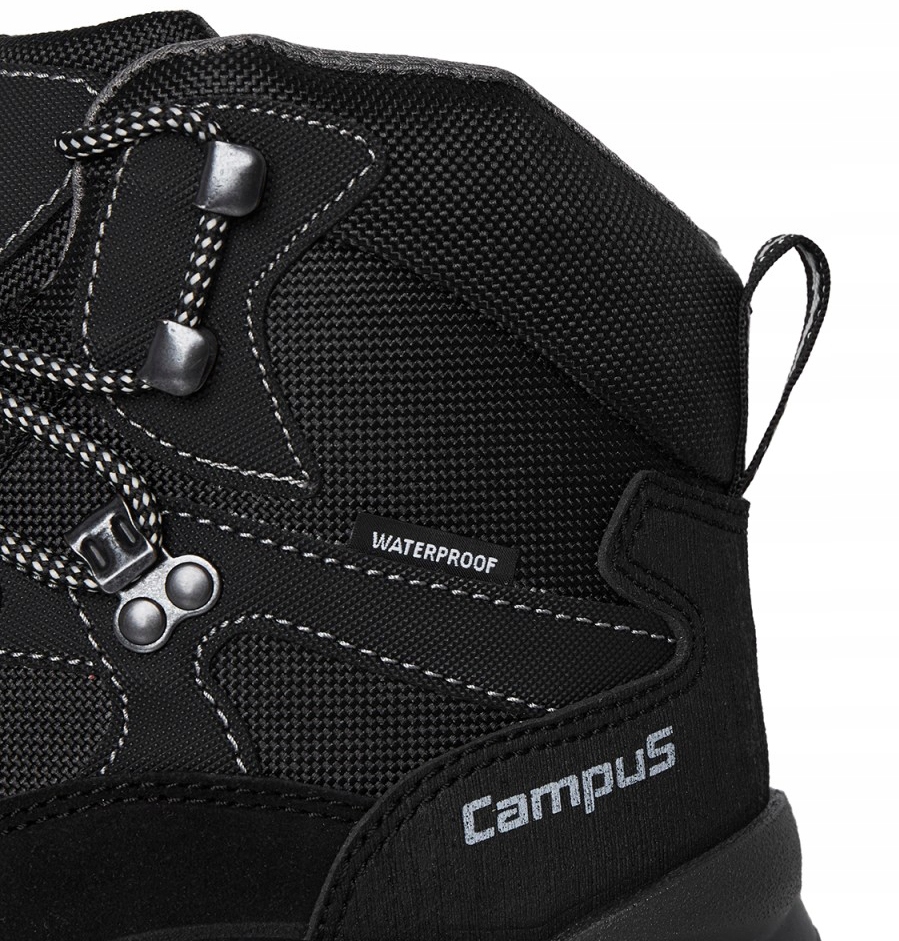 BUTY TREKKINGOWE GÓRSKIE MĘSKIE AION CAMPUS - 43 Kolor czarny