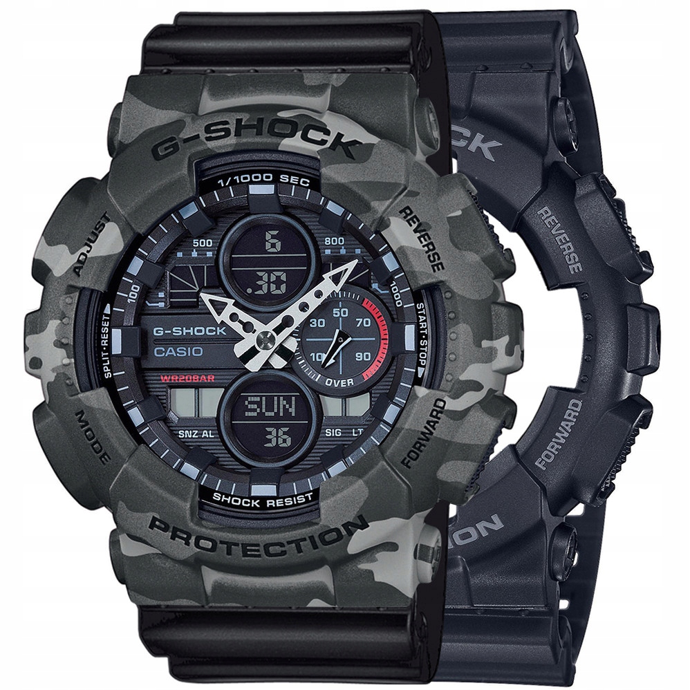 Hodinky Casio G-Shock Set GA-140-1A1ER Bezel 10507071 Řemínek 10347688 20