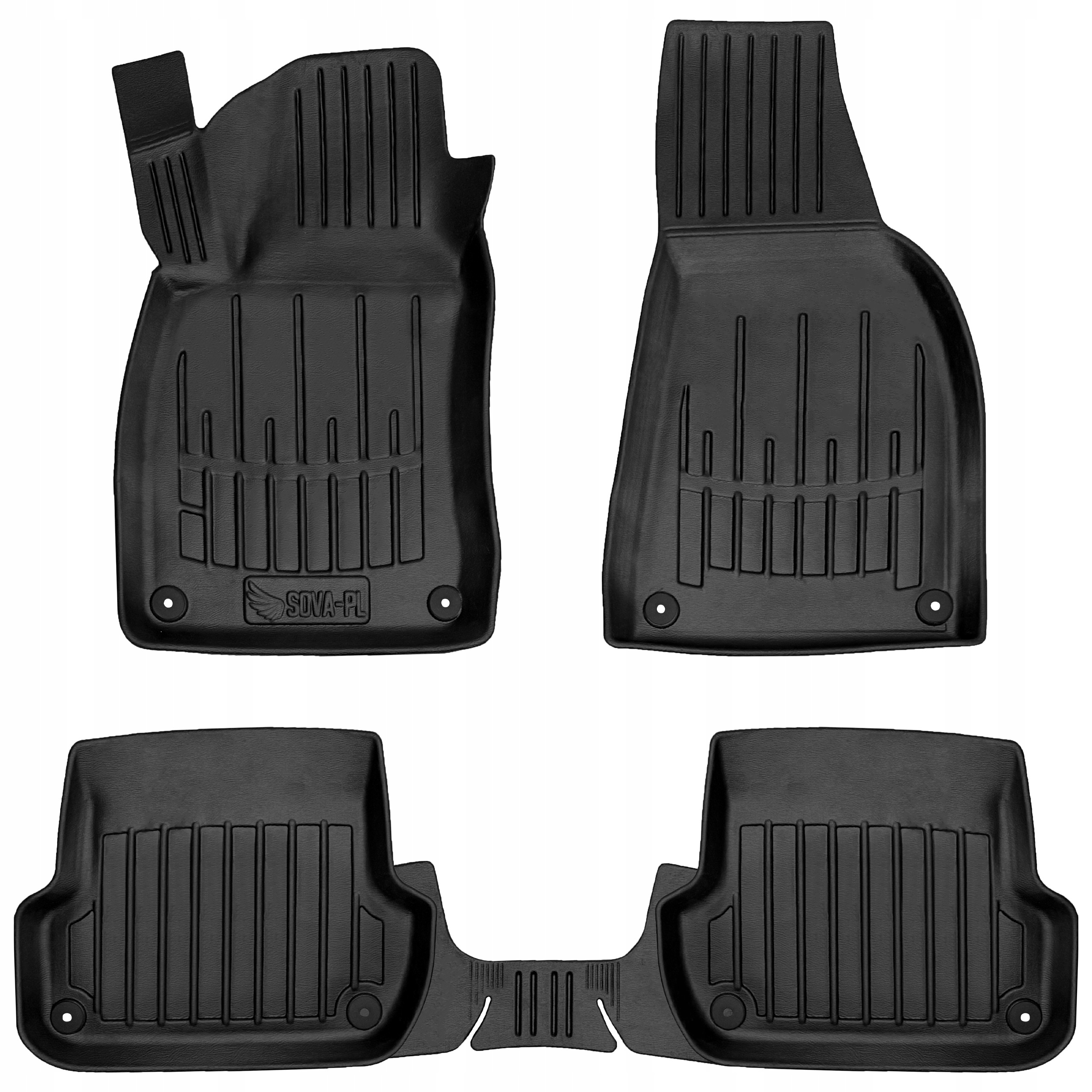 Dywaniki gumowe Audi A4 B6 2000-2006