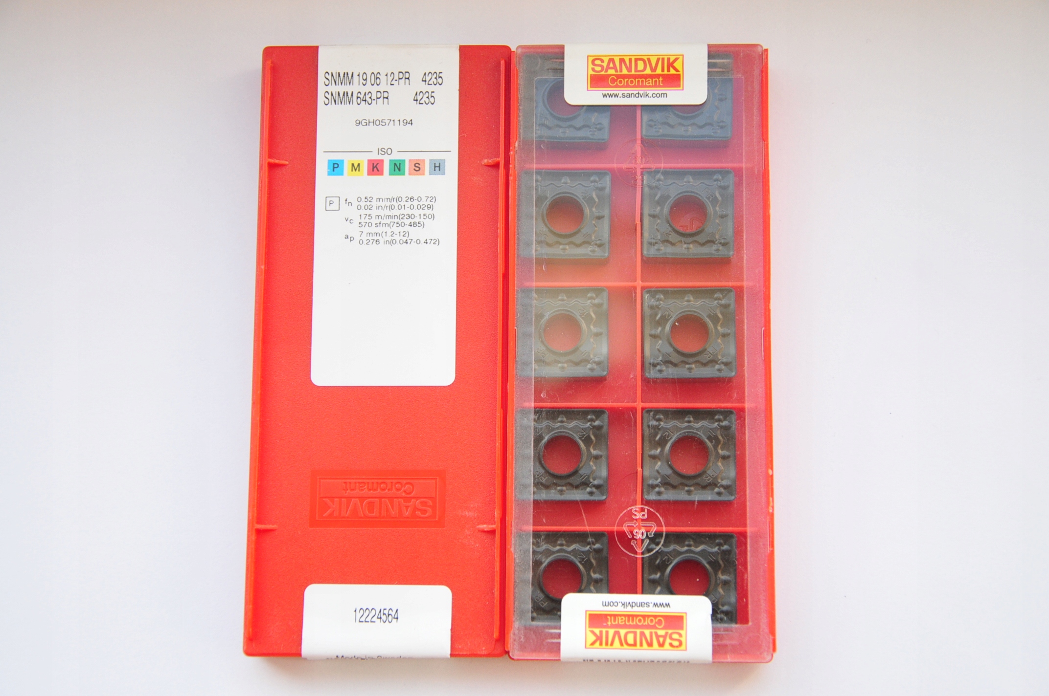 Płytki Sandvik SNMM 190612-PR 4235 nowe **FV** Marka Sandvik