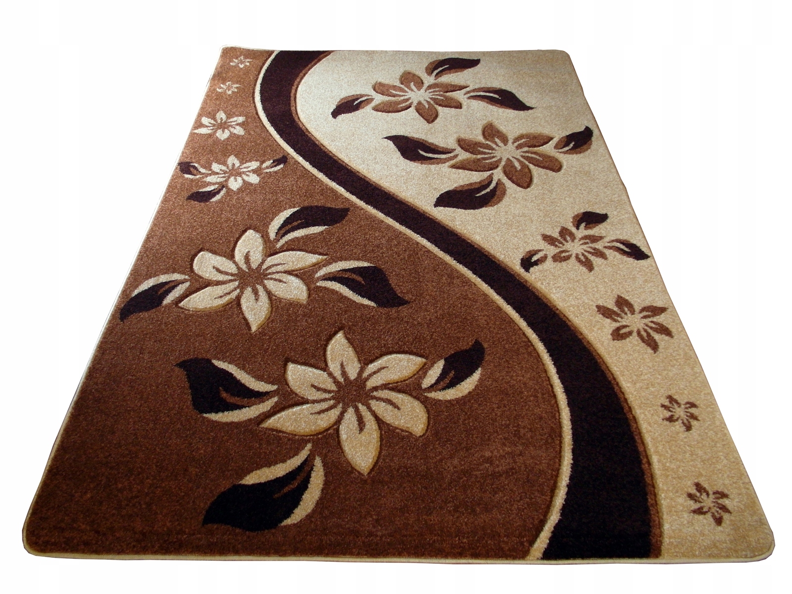 

Stylowy tkany Dywan Frize 3D Fryz 150x250 @Wzory