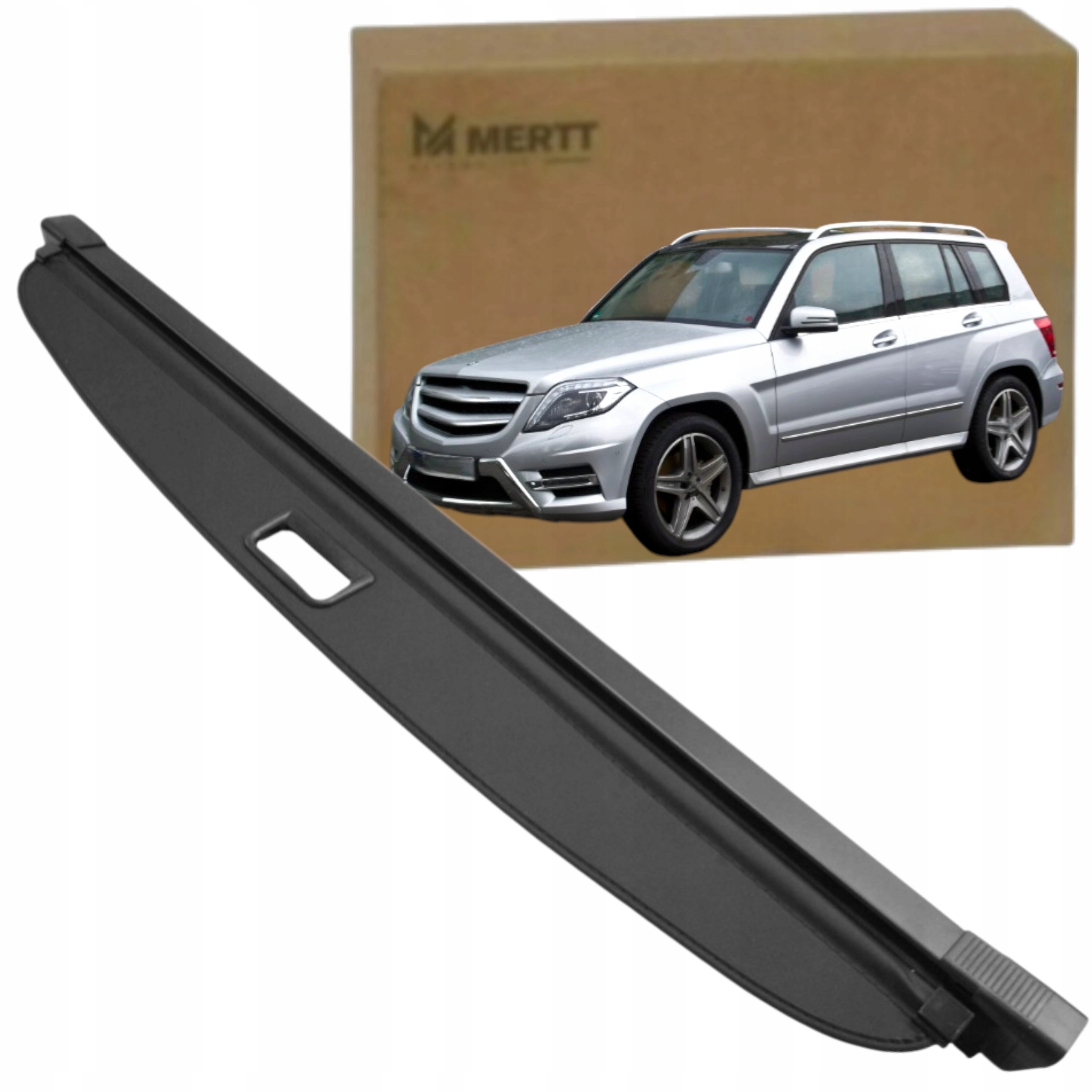 Mercedes Glk 2008-2015 Nová Roleta Zavazadlového Prostoru Černá