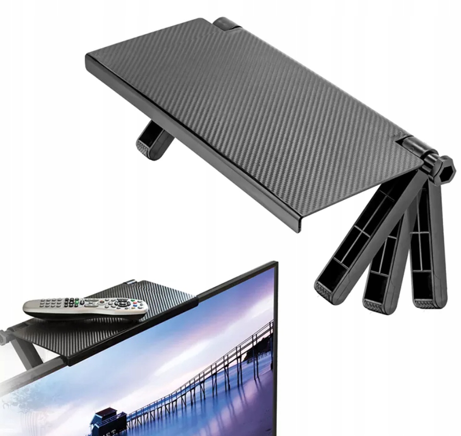 

Półka Nakładana Na Monitor Tv Uchwyt Dekoder Dvbt