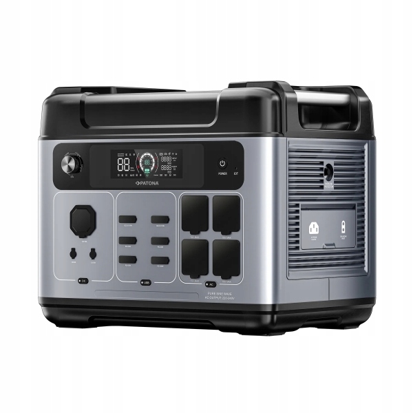 Patona Platinum Stacja Zasilania Autarc 2400 4xAC4000W, 2048Wh Bardzo Mocna