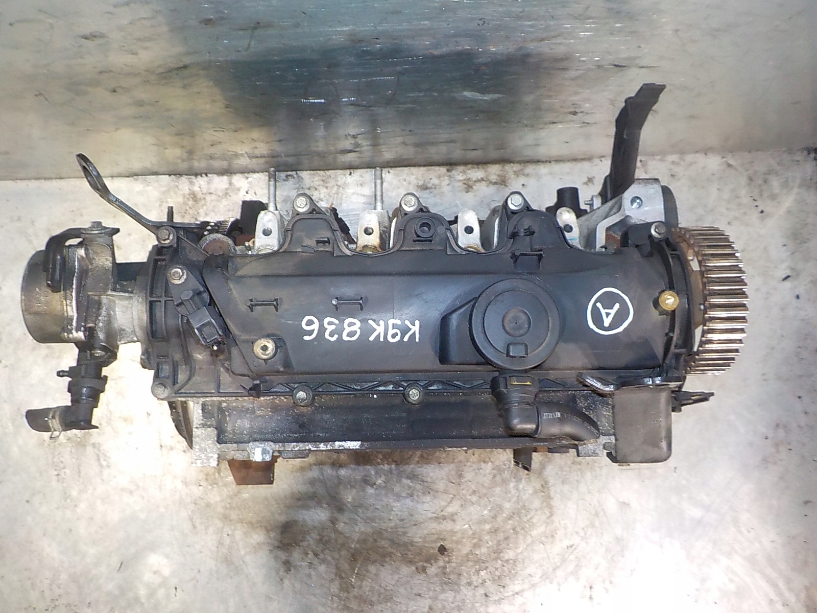 RENAULT MEGANE III SCENIC engine 1.5 DCI 8V K9K836 mileage 76 thousand