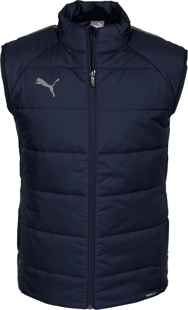 Pánská Vesta Puma Team Liga Vest Jacket Tmavě Modrá 657968 06 Velikost M