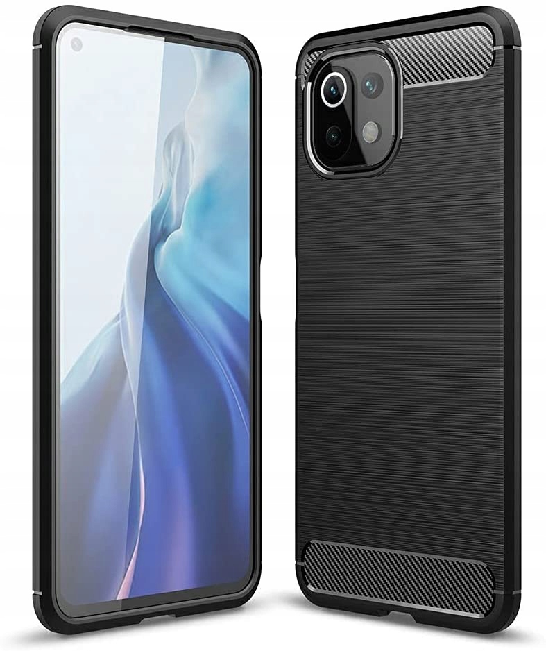 

Etui na Xiaomi MI 11 Lite Karbon Case Szkło