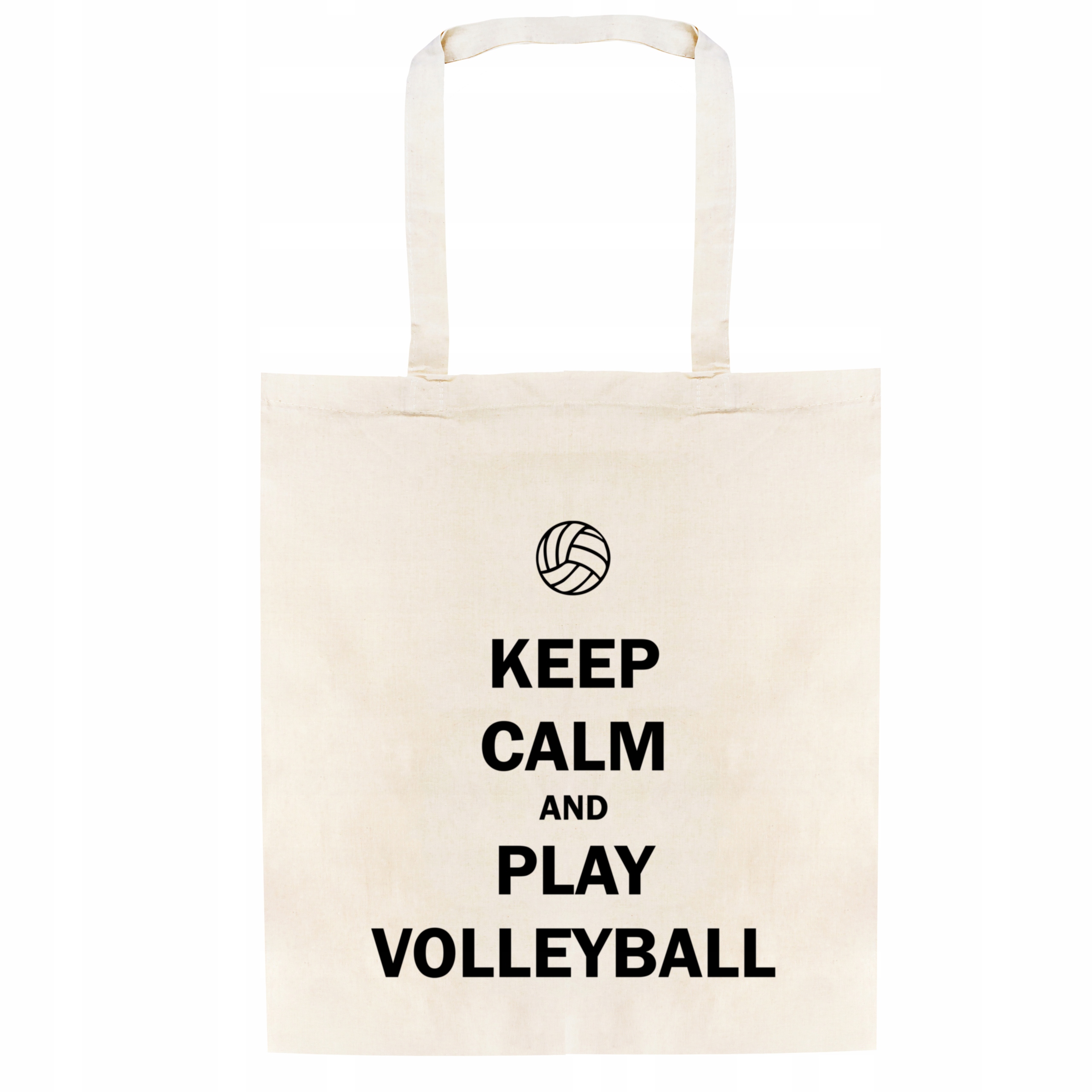 

Torba Bawełniana keep calm and play volleyball