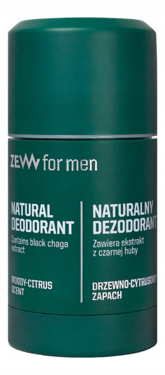 Zew For Men Deodorant přírodní v tyčince s černou hubkou 80 g
