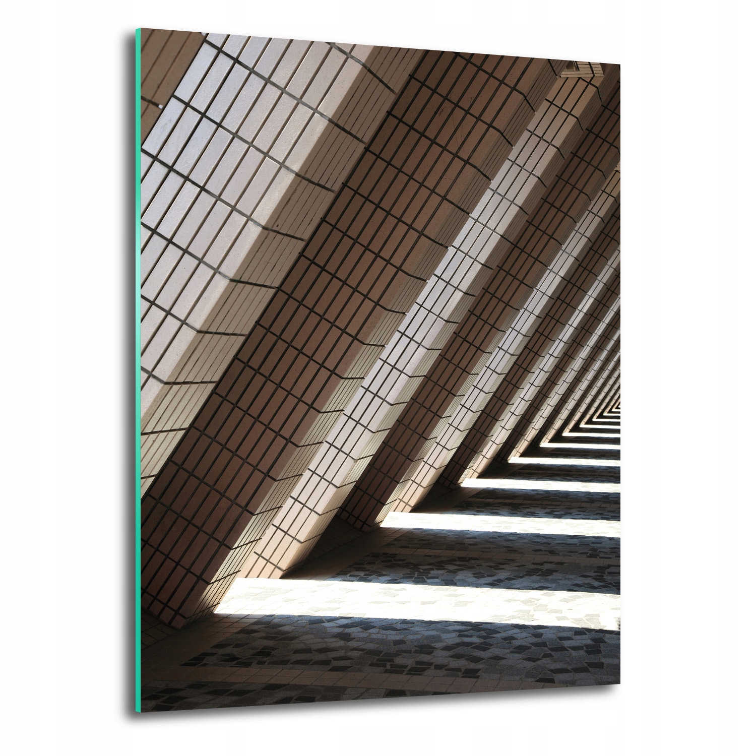 Skleněný obraz do ložnice Architektura stín 70x100