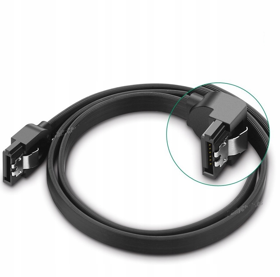 

Kabel Sata 3 Gigabyte Ssd kątowy 90 50cm zatrzask