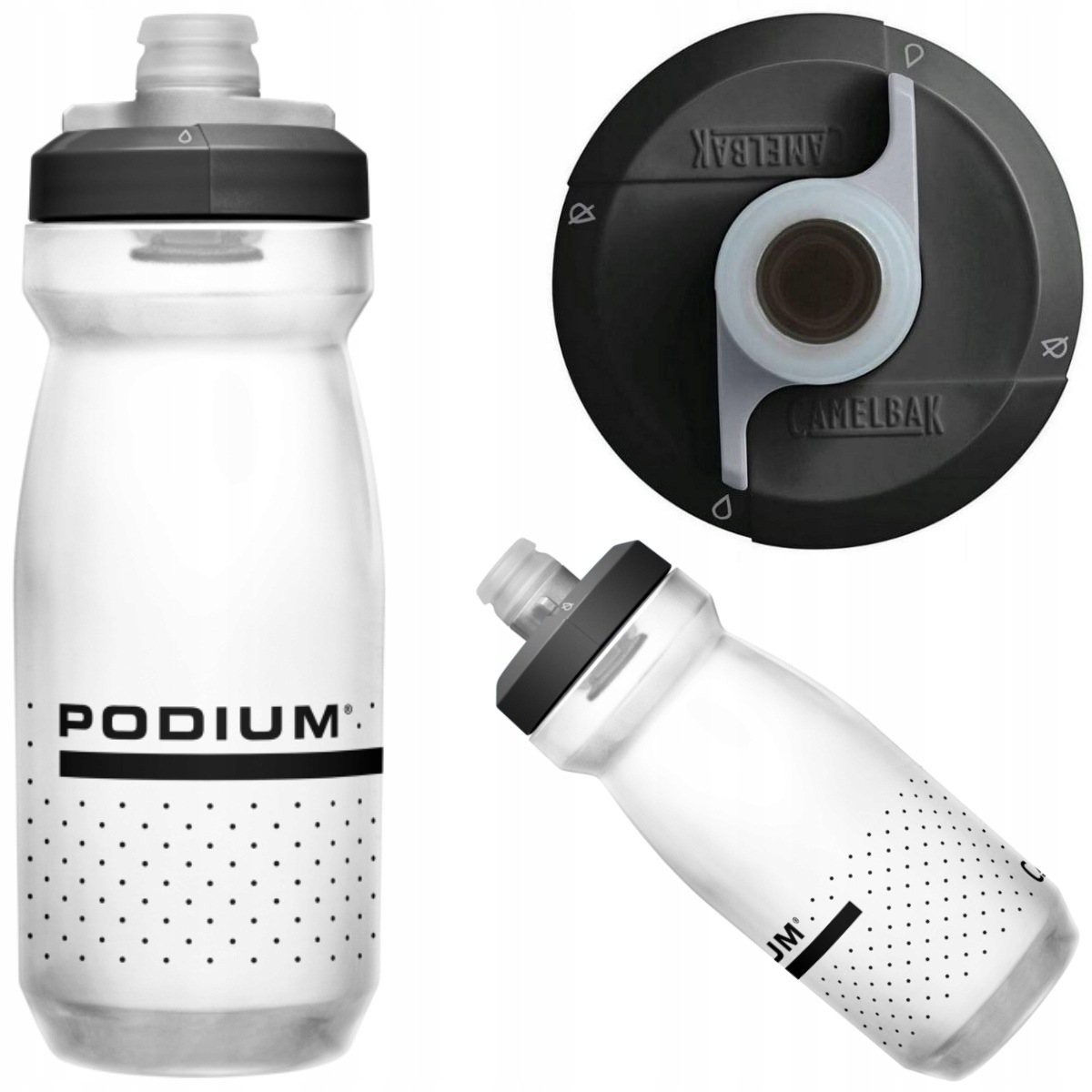 Bidon Rowerowy biegowy CamelBak Podium 620 ml Jet Valve, Bpa free