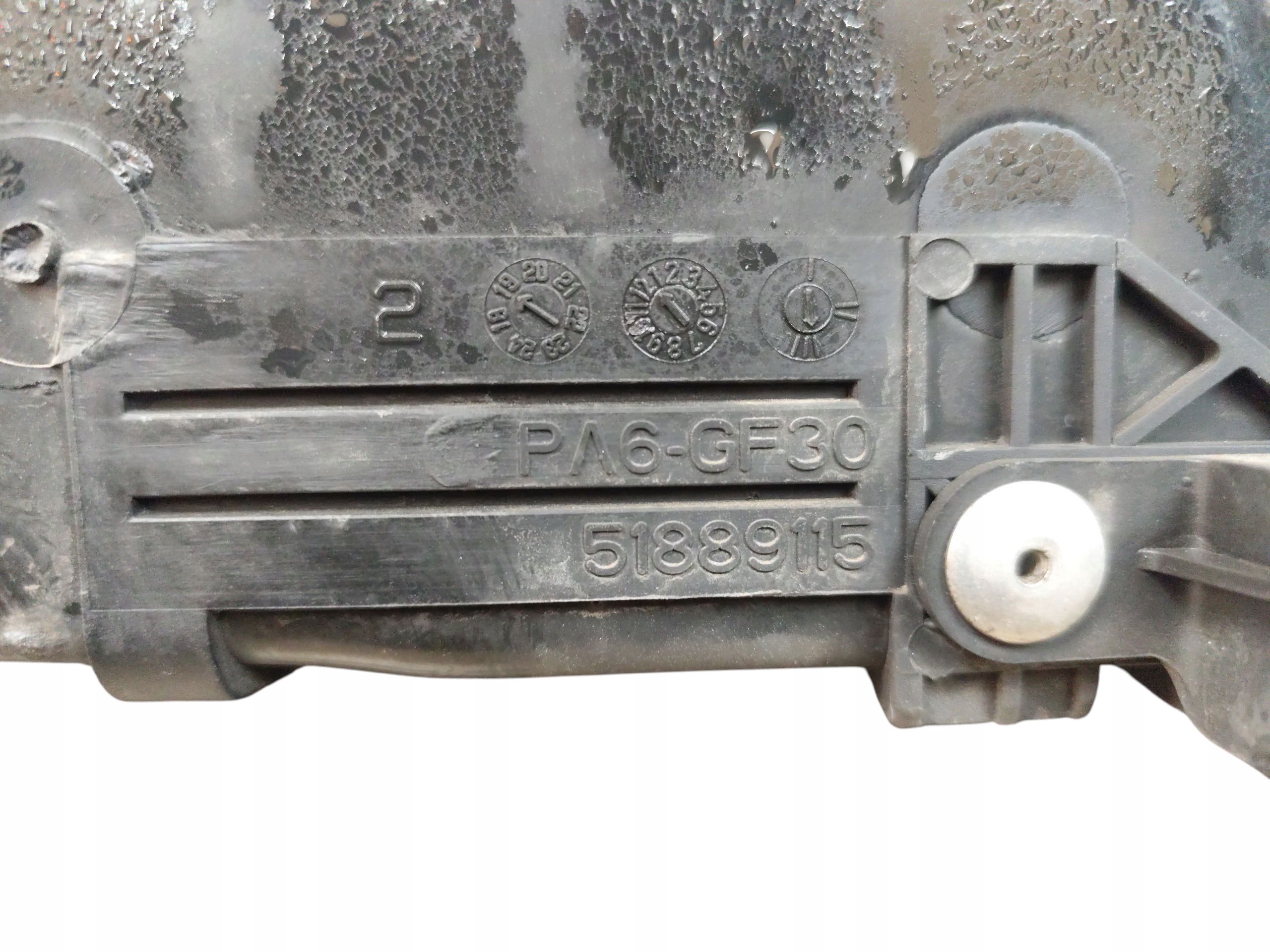 support panel for radiators pillar iron FIAT PANDA III (2011-2020) 51889115