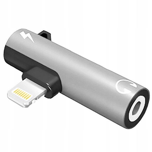 ADAPTER PRZEJŚCIÓWKA AUDIO LIGHTNING do MINI-JACK Stan opakowania oryginalne