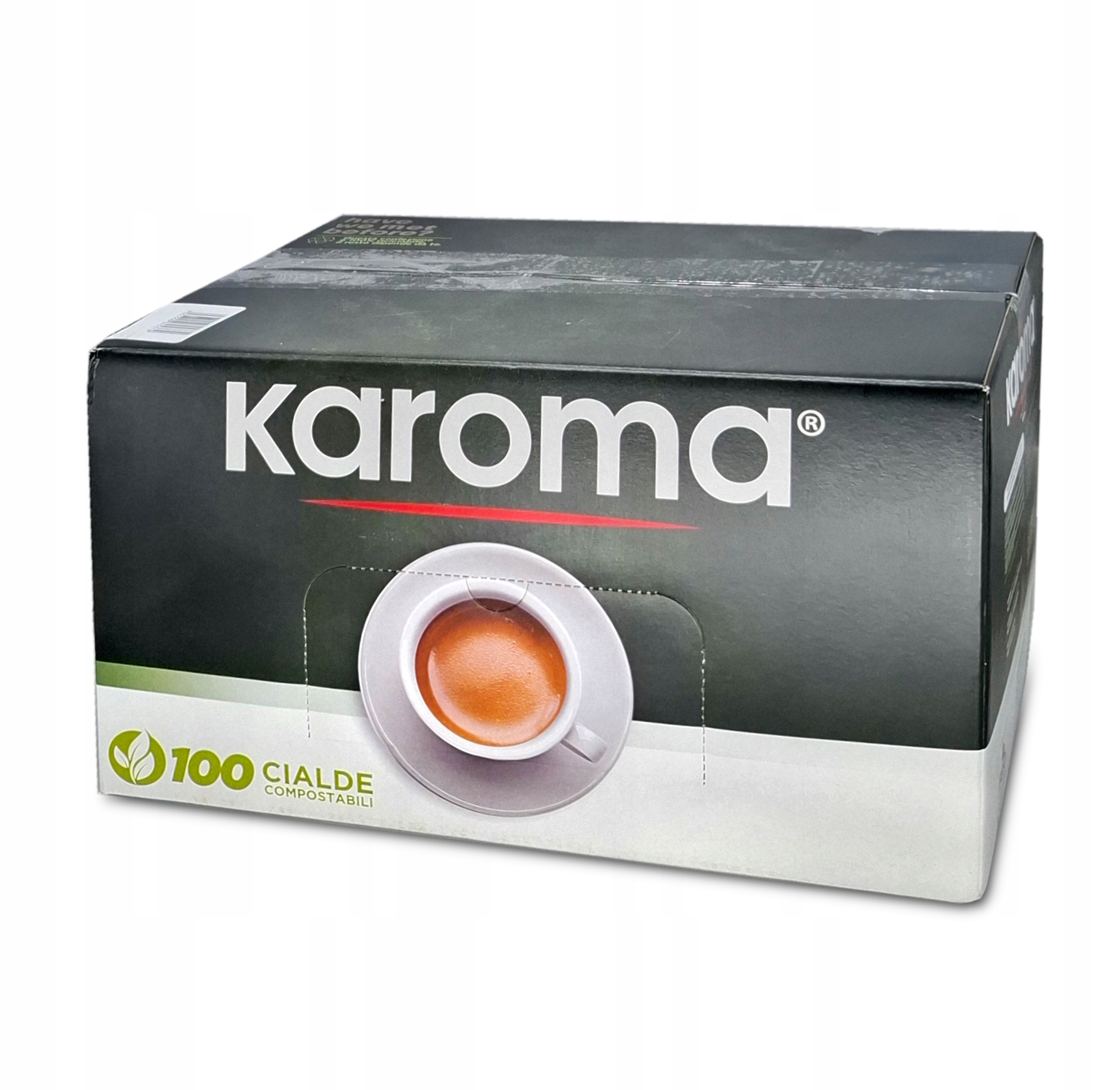 Karoma Soave Cialde Kawa Neapolitańska w Saszetkach Arabika 100sztuk Włoska