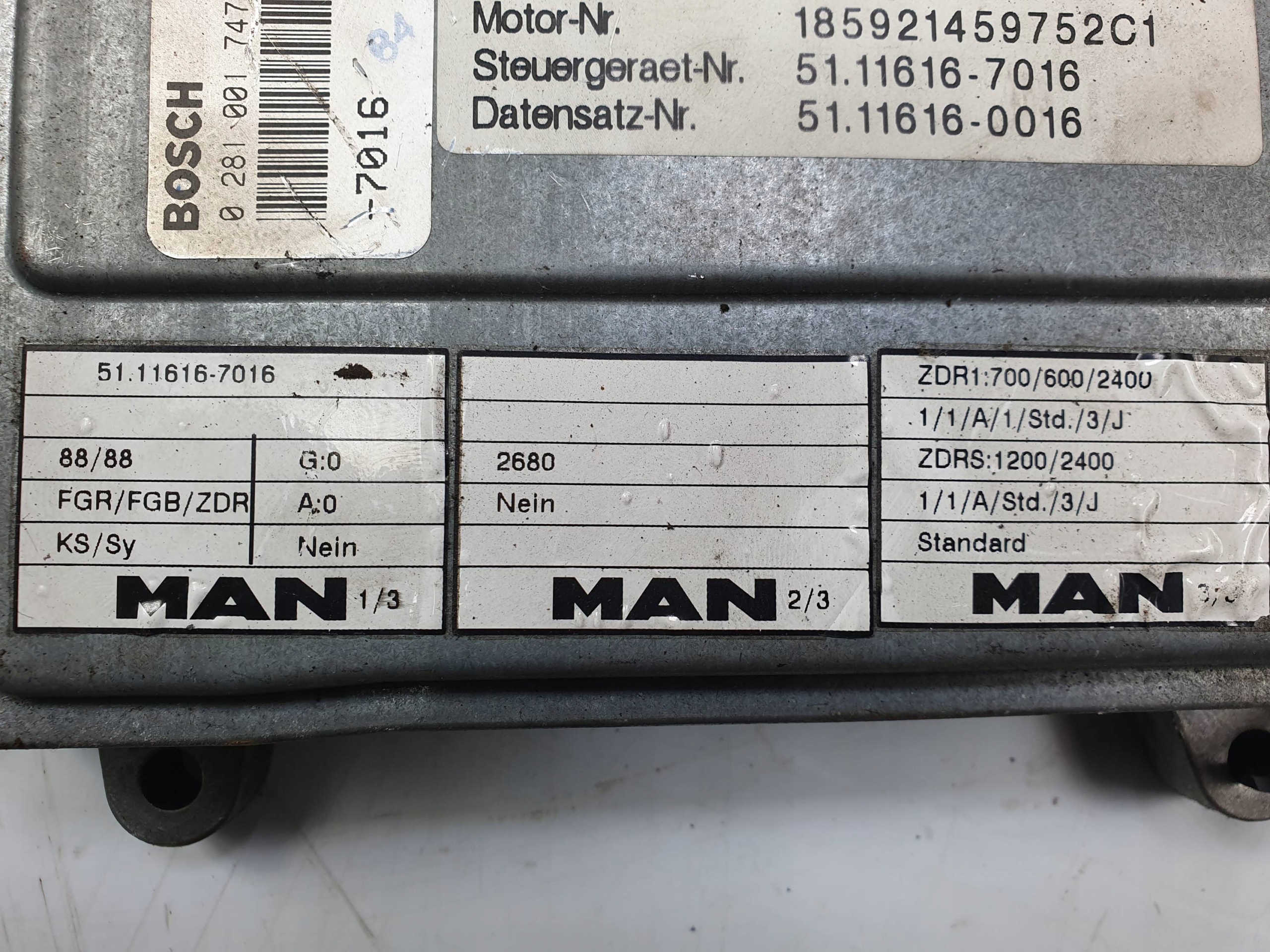 Ordinateur 0281001747 MAN MLC 14.284