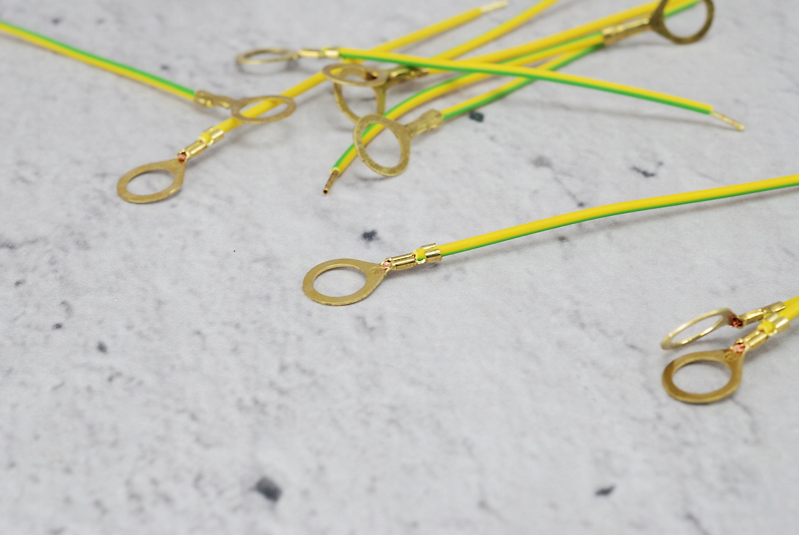 kabel z oczkiem 15cm uziom przewód uziemiający m10 do lampa loft retro DIY Typ kabel