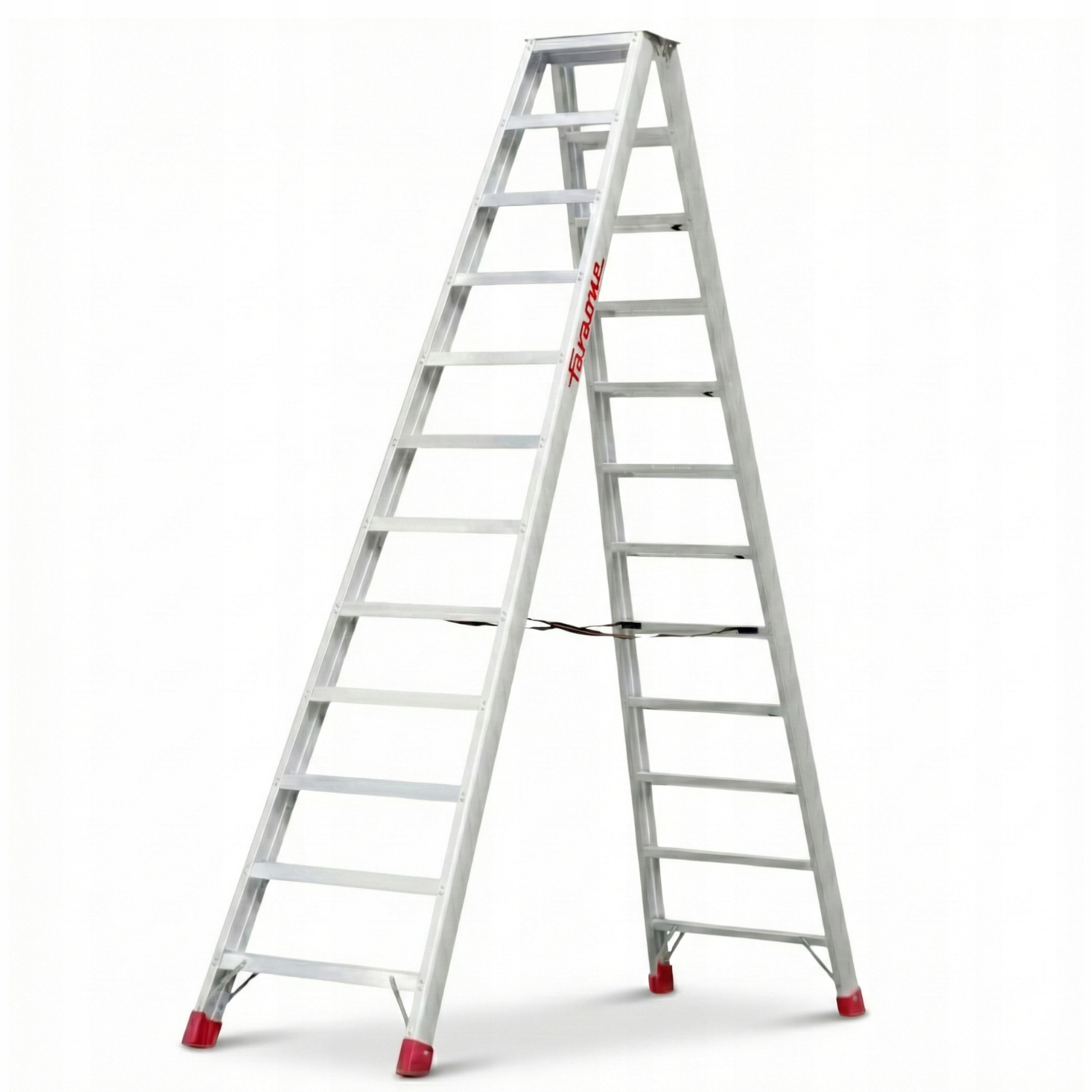 Žebřík hliníkový žebřík 12 stupňů Faraone S2280ND 4,20 m