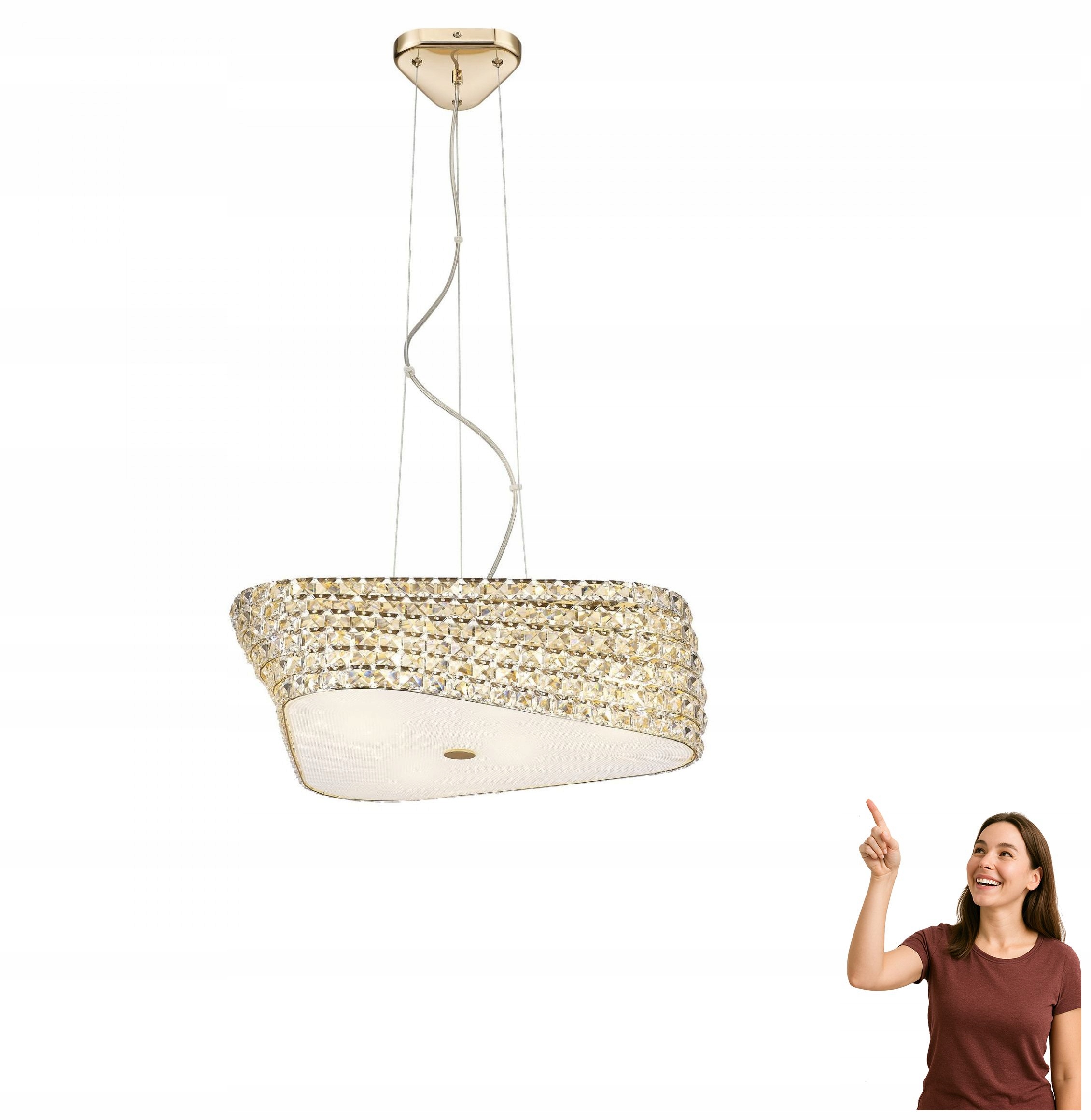 Závěsná lampa Babylon P0286-06M-F7AC Zuma Line