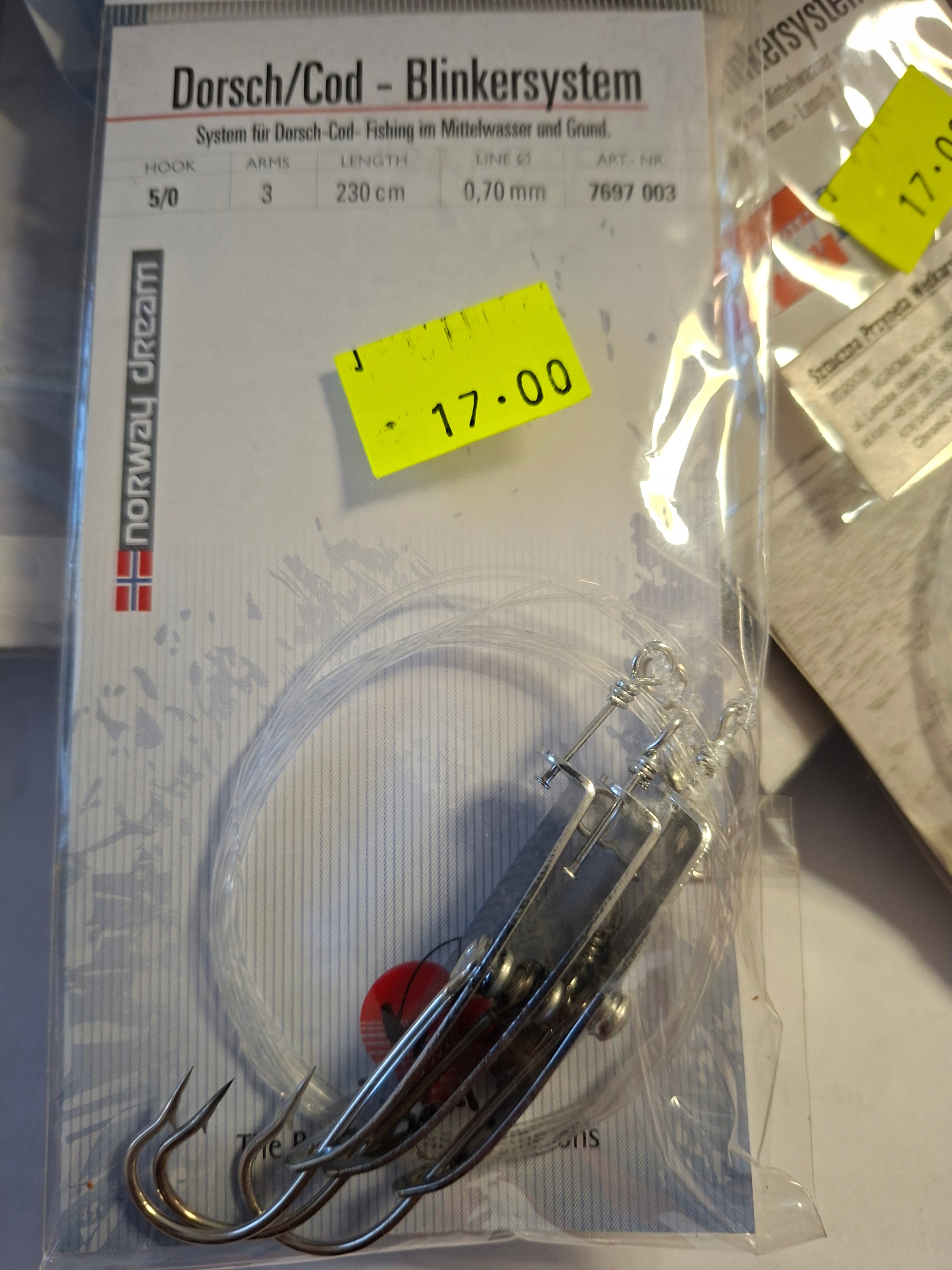 Przywieszka morska DEGA Dorsch/Cod