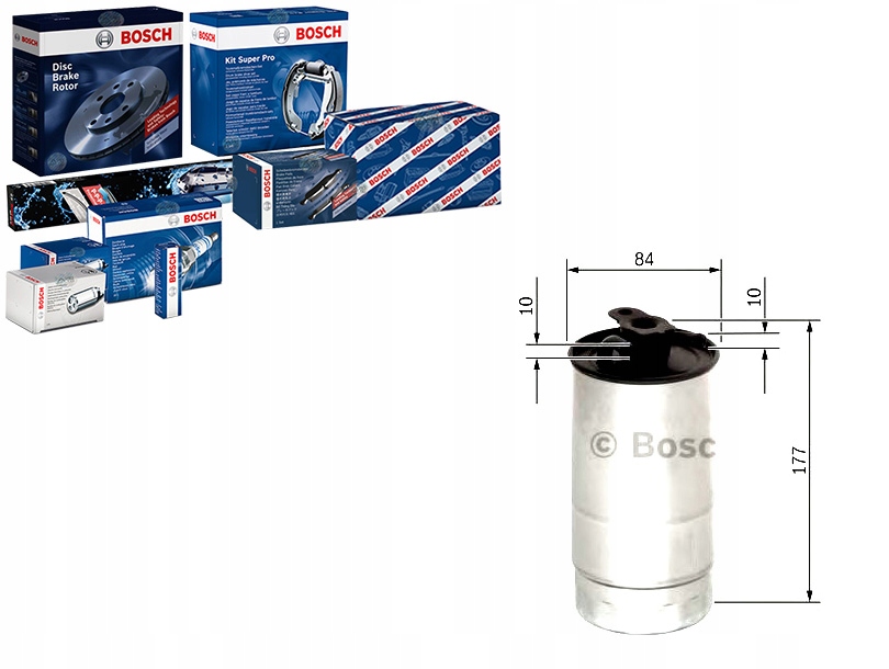 Palivový Filtr Bmw M47 M57 E39 E Bosch