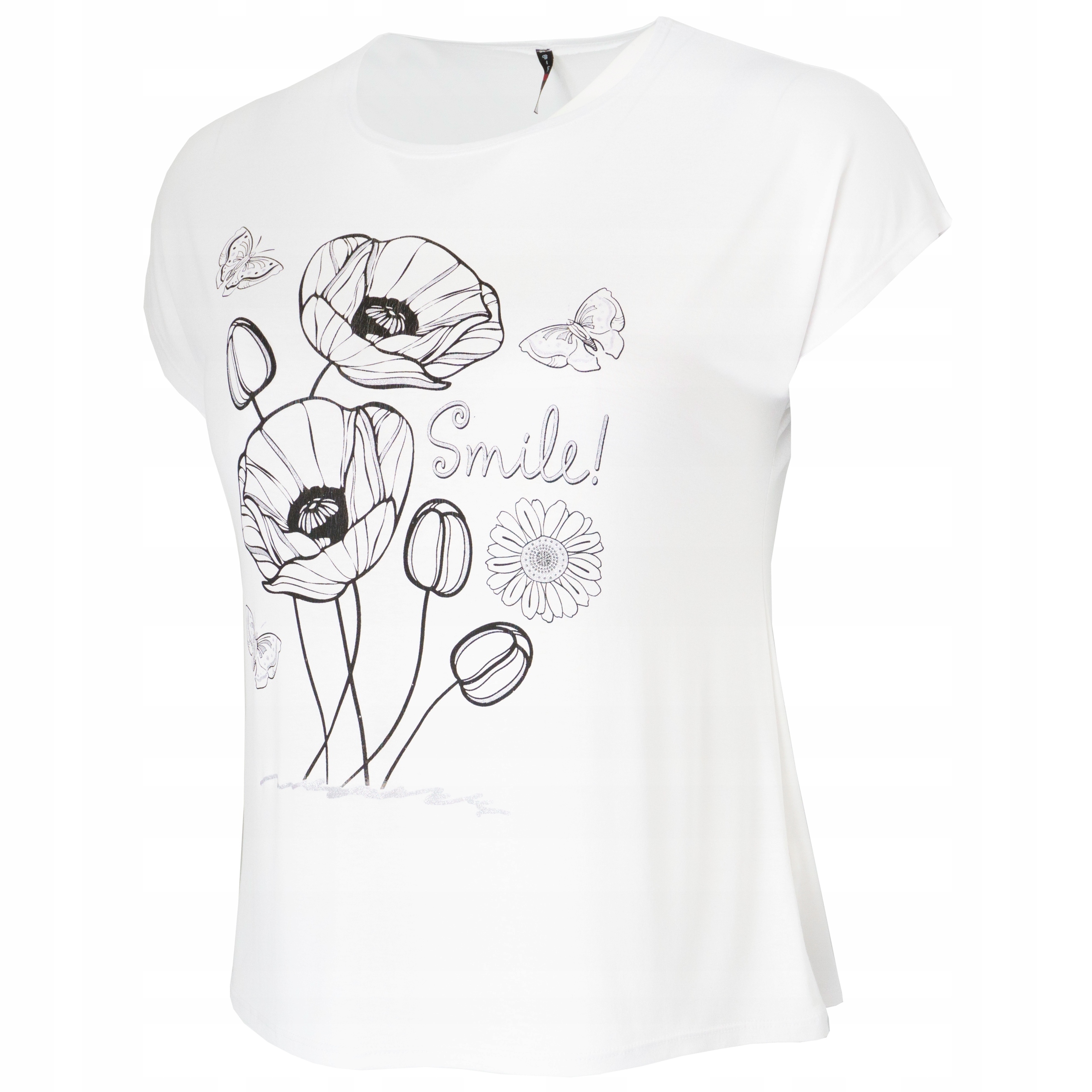 

Bluzka damska Bluzki Duży r. 48 / 50 krótki rękaw