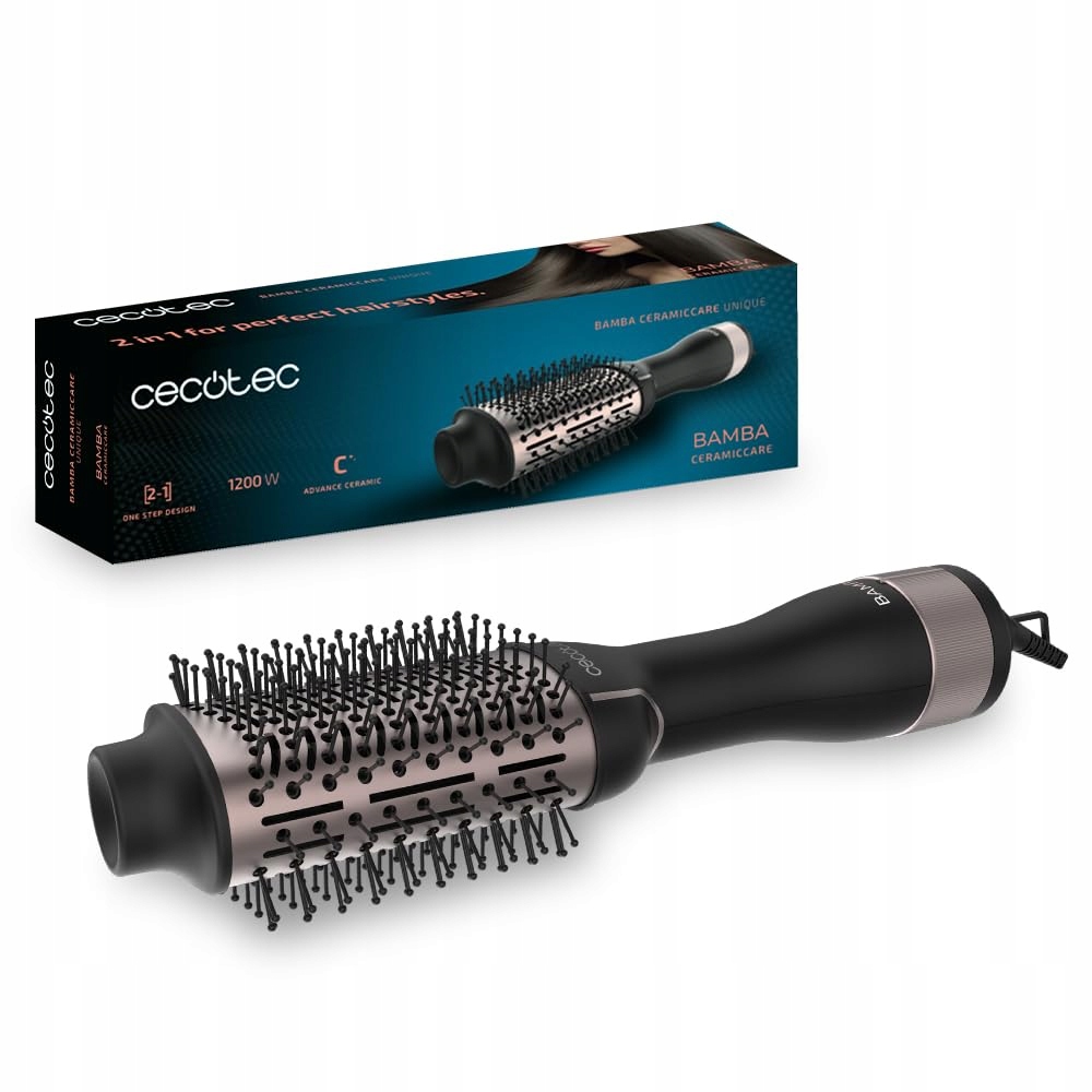 Cecotec Bamba CeramicCare Unique Lokówko-suszarka ceramiczna 1200 W