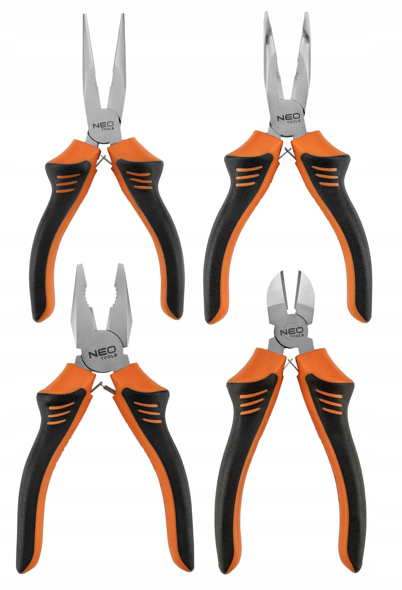 

Neo Zestaw Szczypiec szczypce 160mm 4szt obcinaki