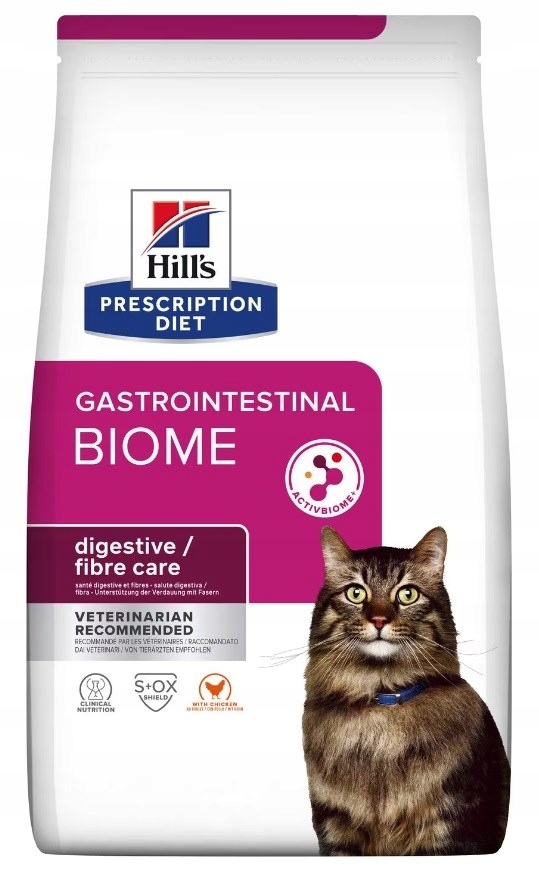 Levně Hill's Diet Feline Gastrointestinal Biome Suché Krmivo pro kočky 1,5 kg