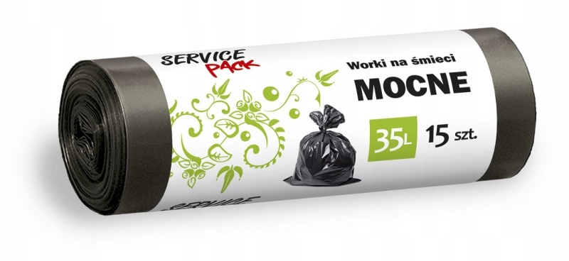 

Worki na śmieci Stella Ldpe mocne 35L 15szt