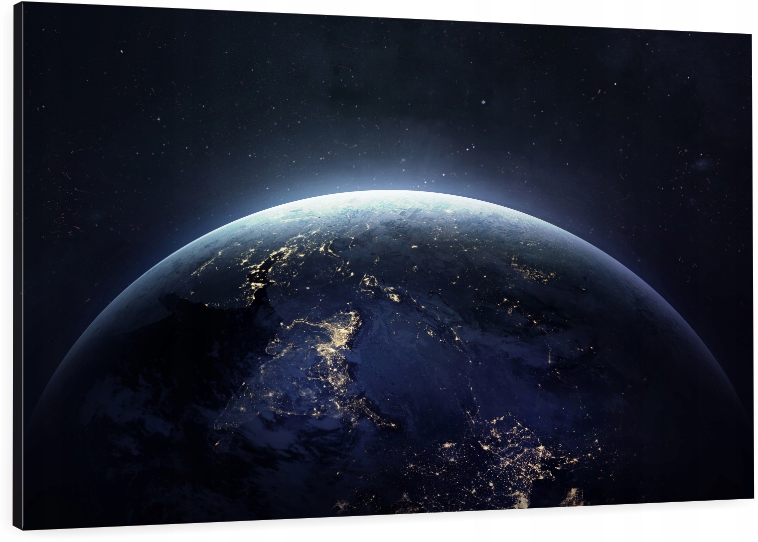 

Obraz Na Płótnie ziemia w nocy kosmos 110x70