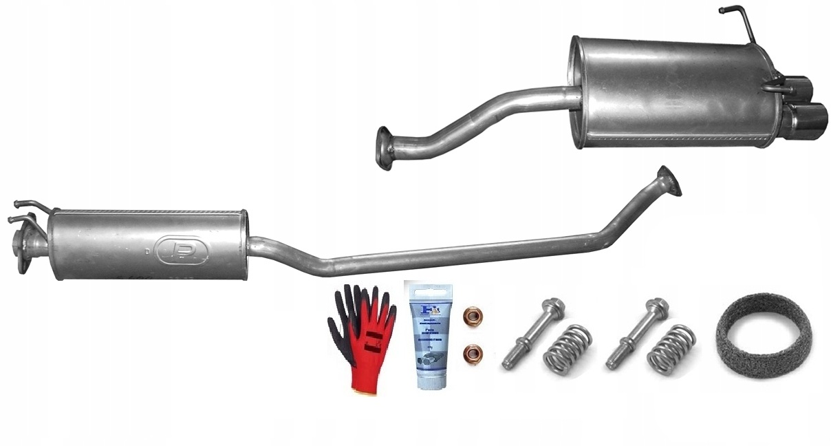 Honda CIVIC 2.0i 16V Type R (2001-9/2005) sada Tlumičů Výfuku Hatchback bonus