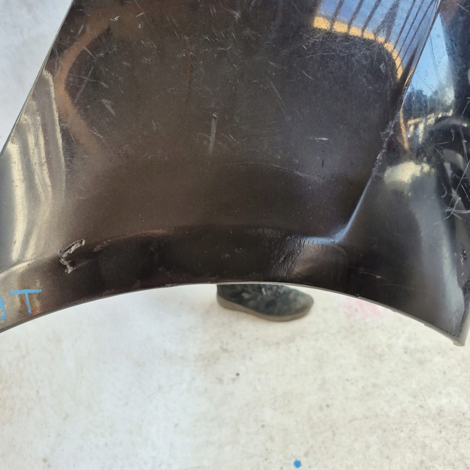 BMW 5 E61 KOMBI m-packet 03-10 bumper rear part rear PDC
