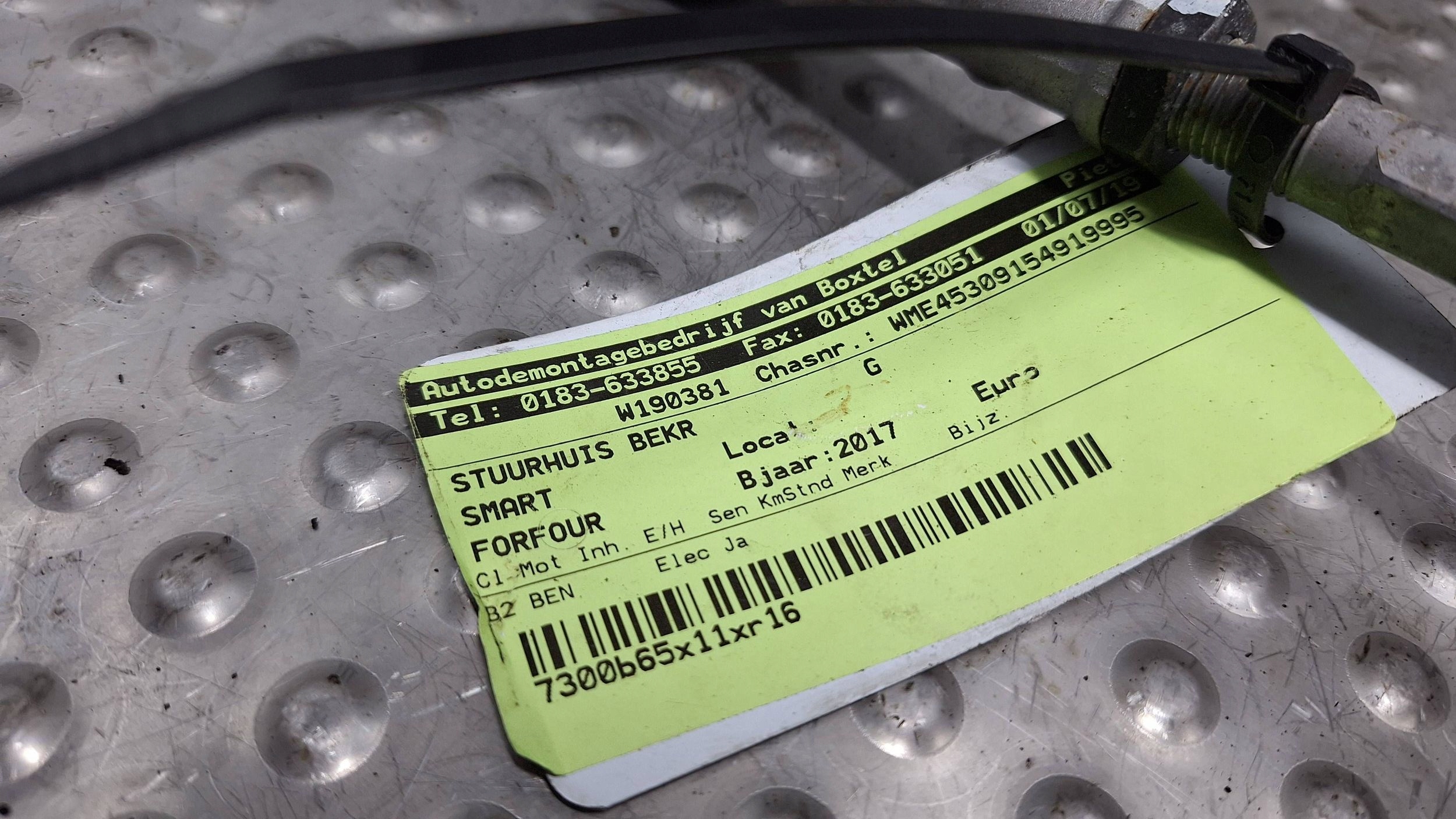 Boîter direction Électrique 6820000258 SMART FORFOUR 453 TWINGO III