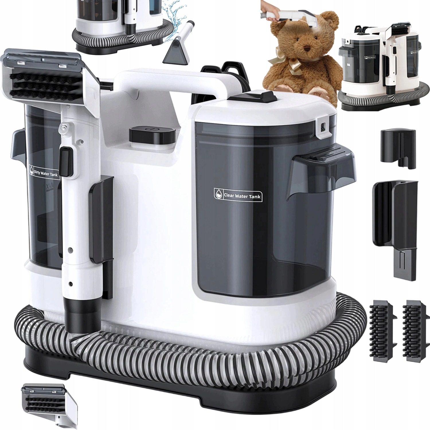 Vysavač 2 Nádrže 800/1800 ML Hadice 150 CM Koberců