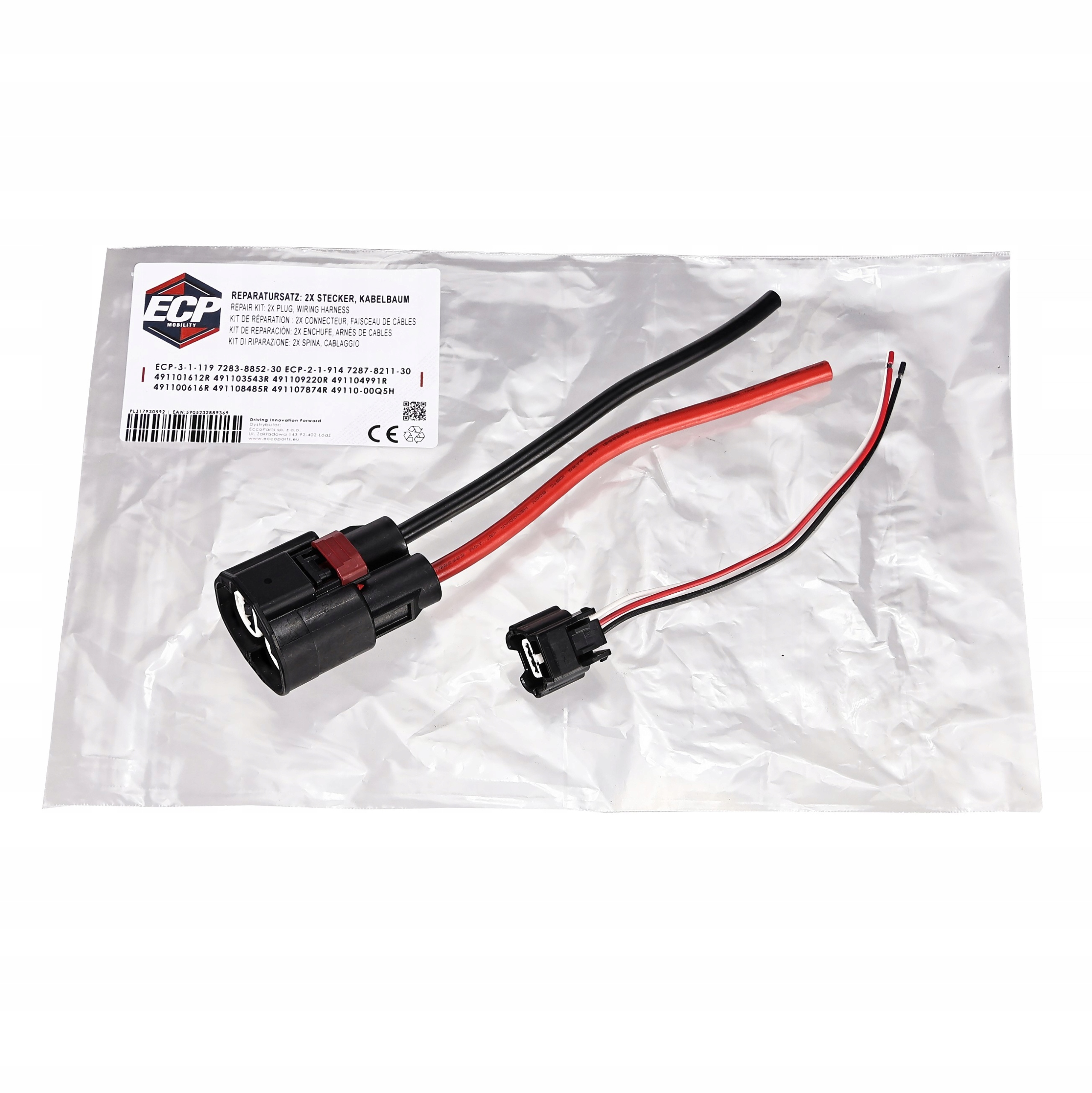 Kostka Zástrčky Konektoru Čerpadla Posilovače Řízení Movano B Talento NV300 NV400 2+3PI