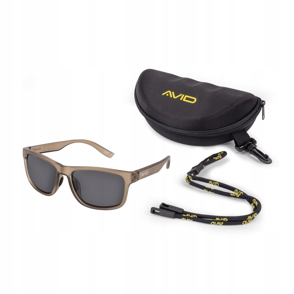 Avid Carp Seethru Prism Polarised Sunglasses Grey Lens