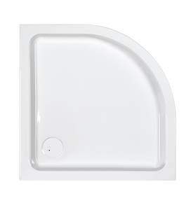 Brodzik półokrągły Free Line 90x90 cm akrylowy biały Bp/free 90x90x2,5+STB
