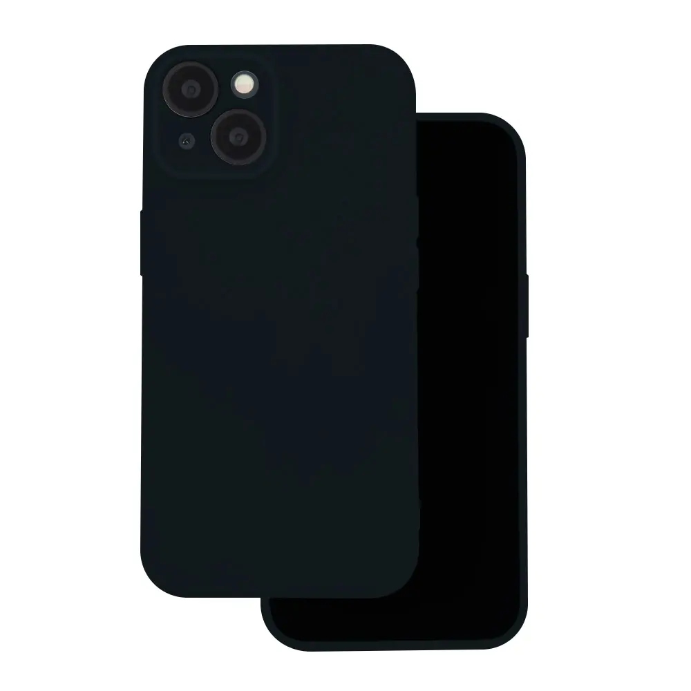 Nakładka Silicon do Motorola Moto G56 czarna Tfo