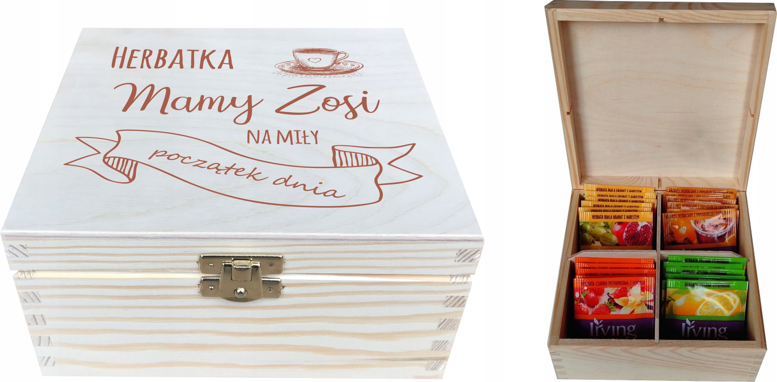 

Prezent Na Dzień Mamy Herbaciarka Herbata Grawer