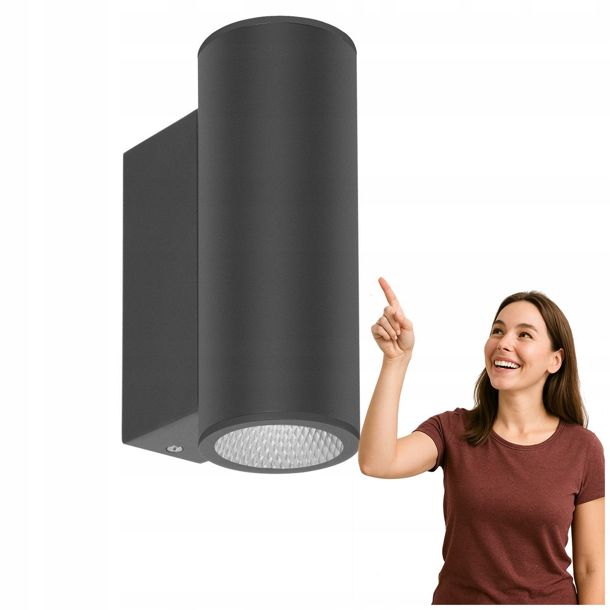 Venkovní nástěnné Led svítidlo 14W Lenta 4K OWL-2804-2-4K Italux