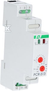 PCR-513 PRZ.CZAS.24V 10A IP40 Kolejnice 1MOD