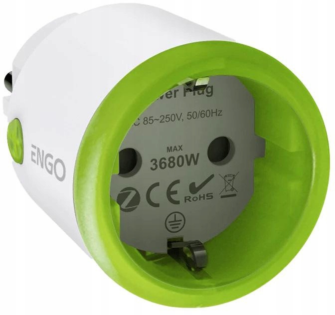Engo Controls Inteligentní Zásuvka Zigbee 16A Smart Plug