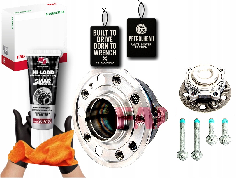 Sada Ložiska Kola S Pístem Přední L/p Mercedes C A20 #Petrolhead Pro+ Kit7