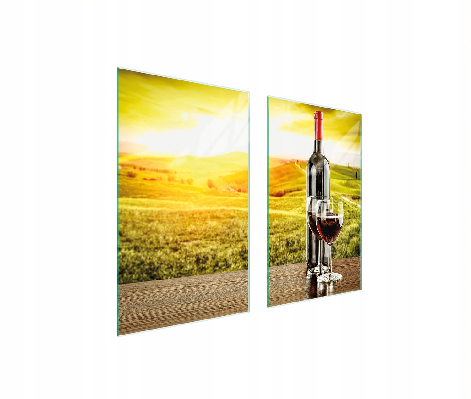 Ochranná Skleněná Deska Na Sporák 75x52 Víno Tvrzené Sklo