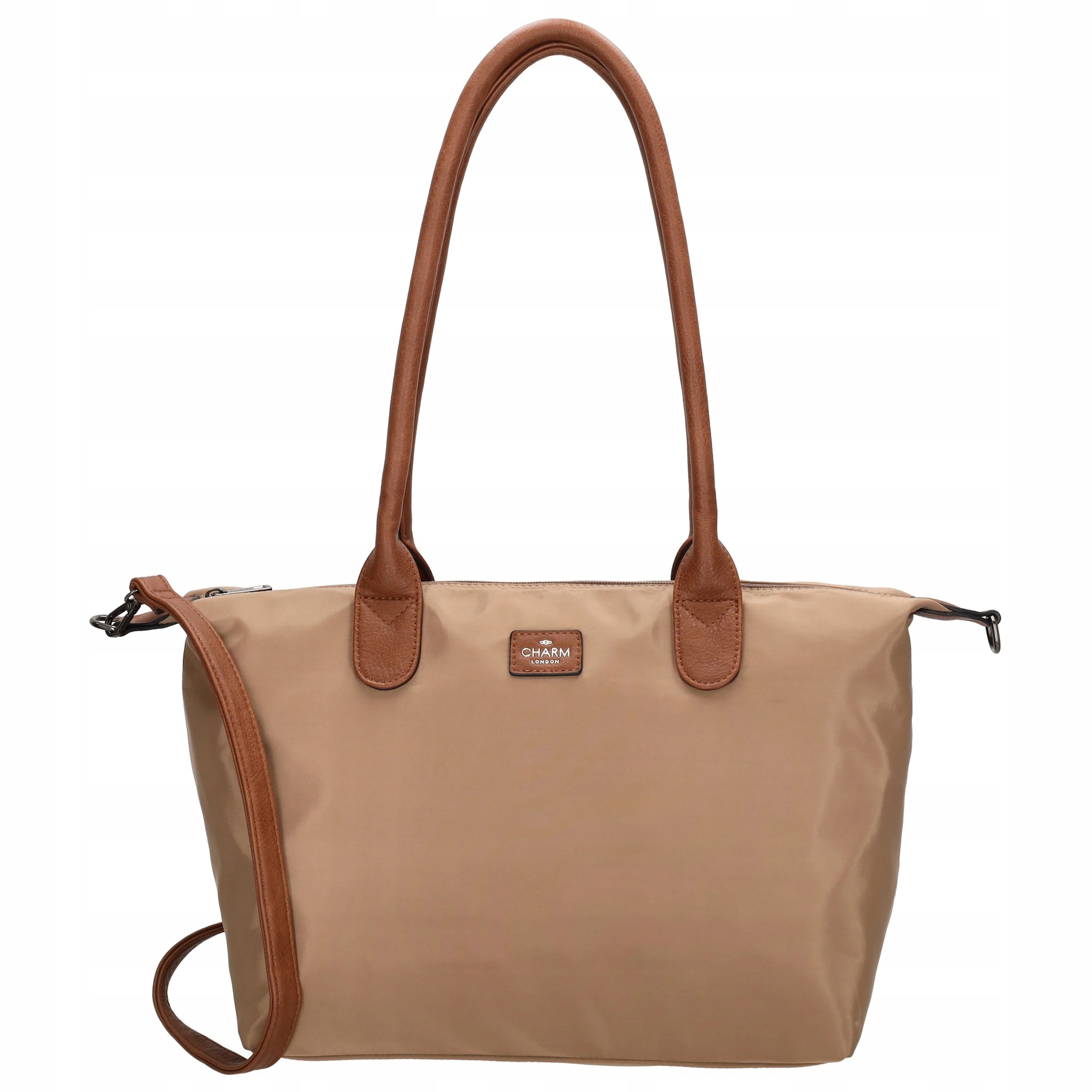 Nákupní shopper taška Charm London Buckingham 15,5L taupe