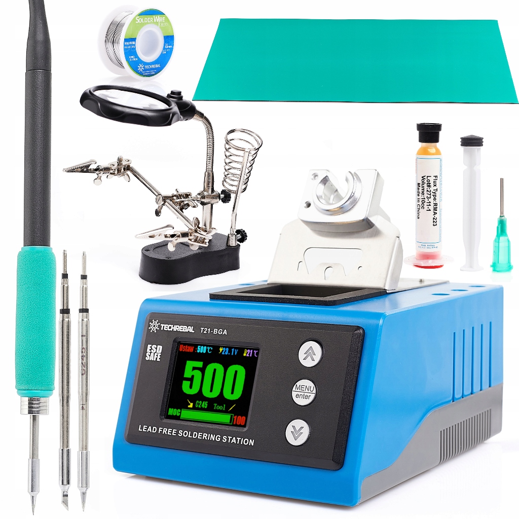 Pájecí Stanice Techrebal T21-BGA 180W Techrebal Sada Příslušenství