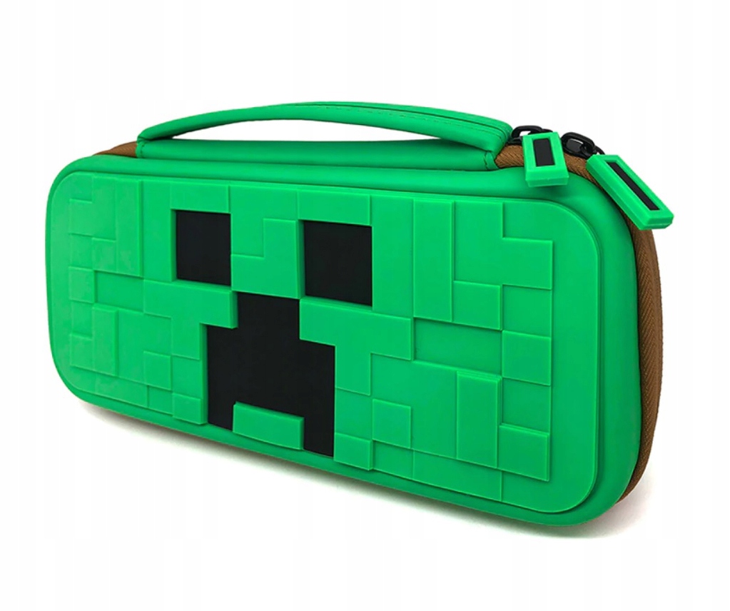 Pouzdro Hardcase 3D Case S Rukojetí Pro Každé Nintendo Switch Minecraft Creeper