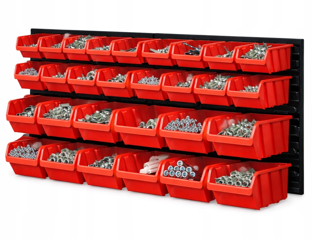 Dílenská Stěna Na Nářadí 40x80 CM 30 Nádobek