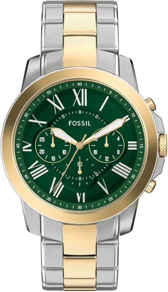 Pánské hodinky Fossil FS6131 zelené, módní